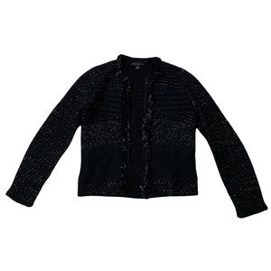 ann taylor zip up sweater jacket